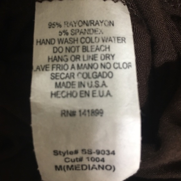 Free to Live Brown Maxi Skirt Size M - Picture 3 of 3